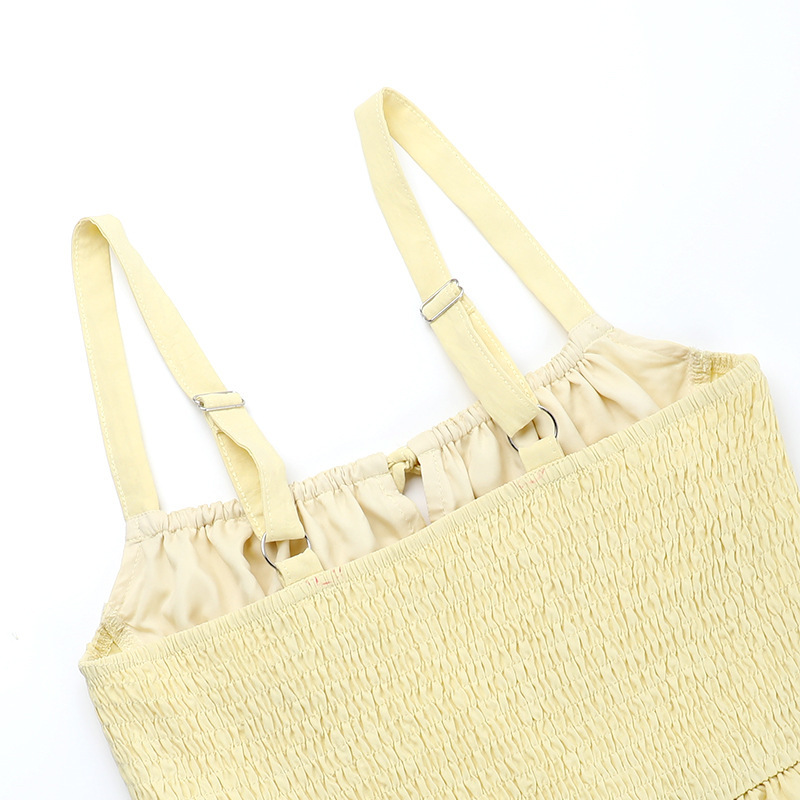 Women Sexy Summer Patchwork Lace-up Dress