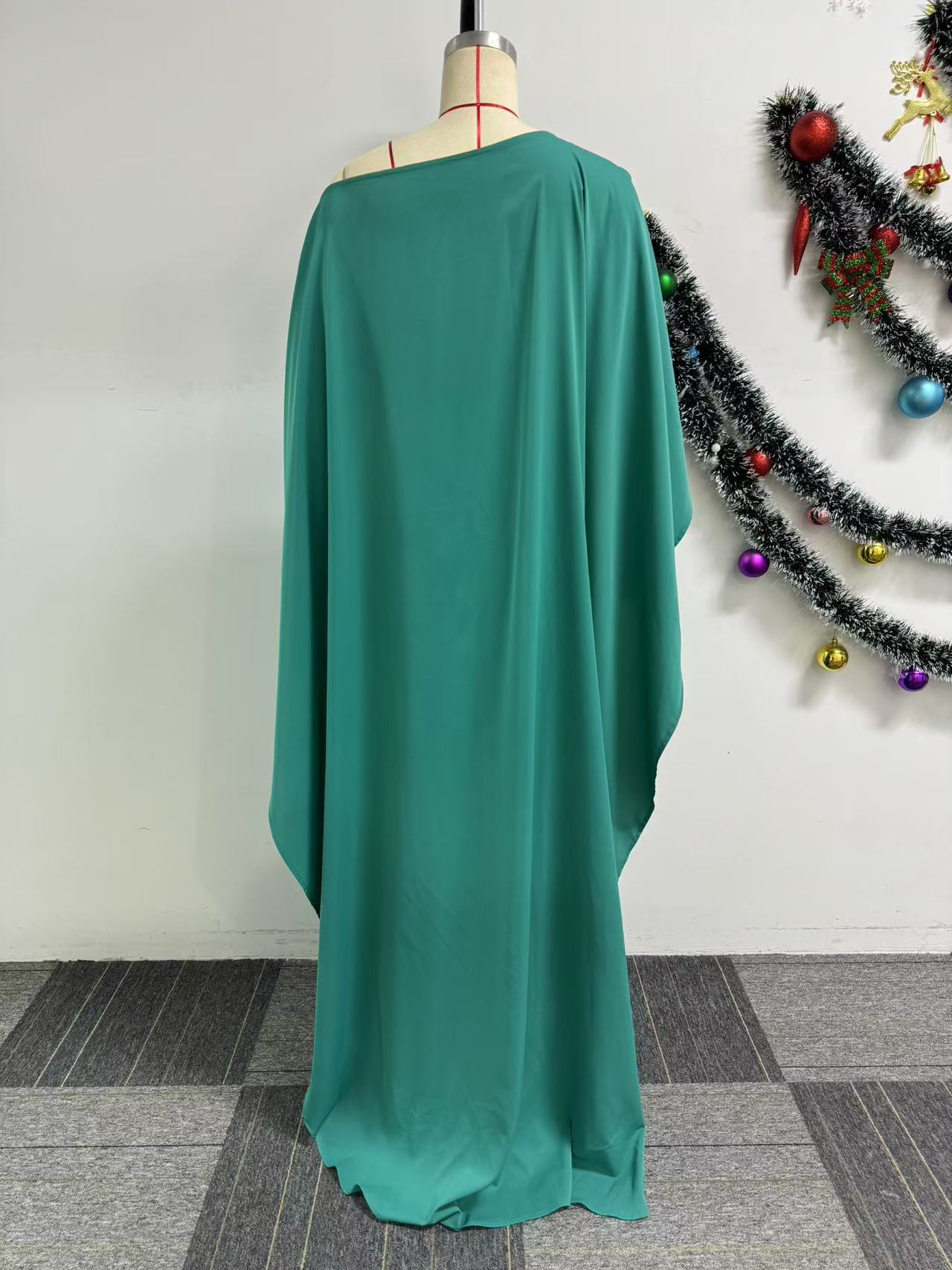 Women Solid Slash Shoulder Wide Leg Jumpsuit