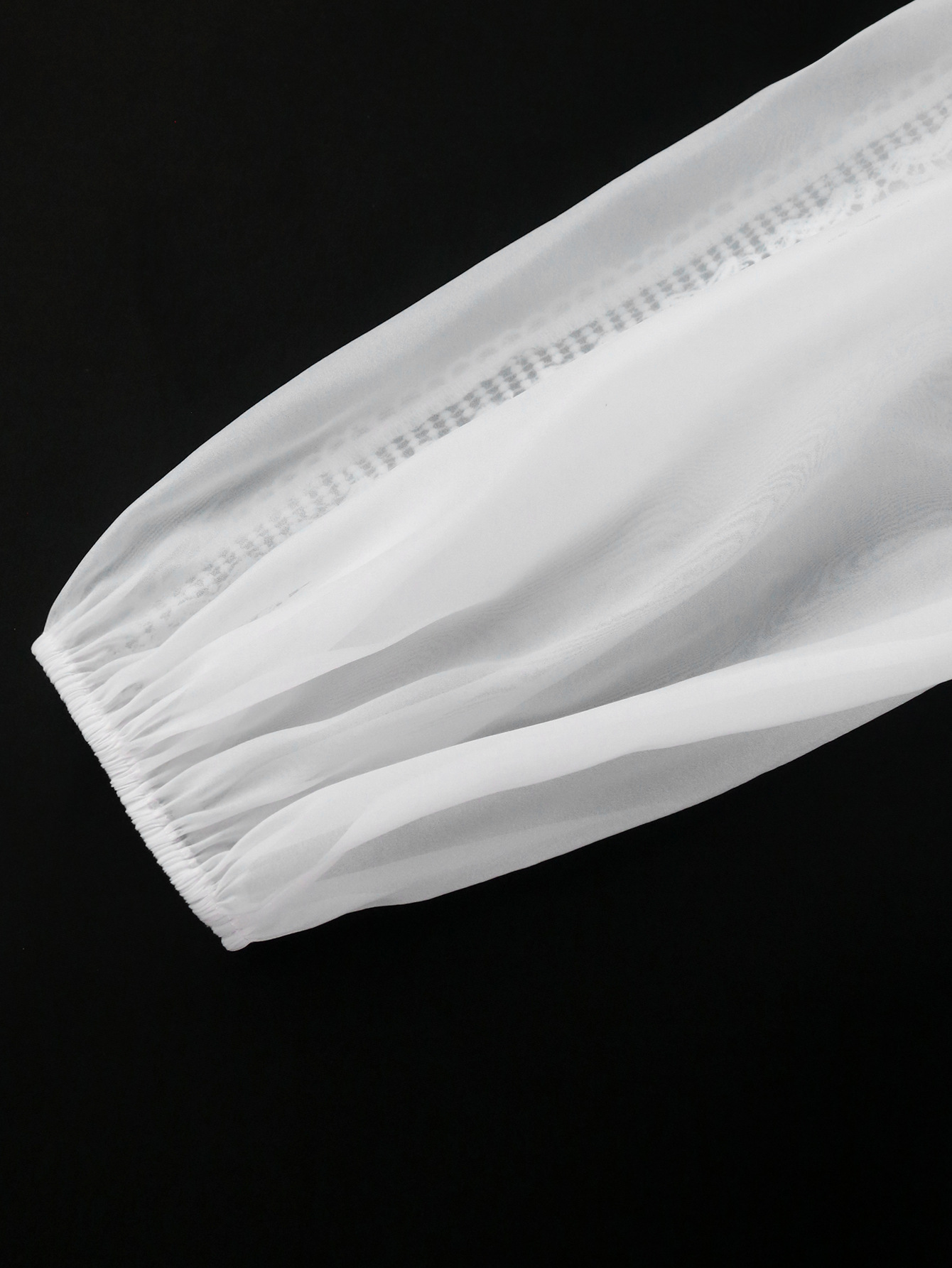 Plus Size Women Half-High Neck Lantern Sleeve Dress