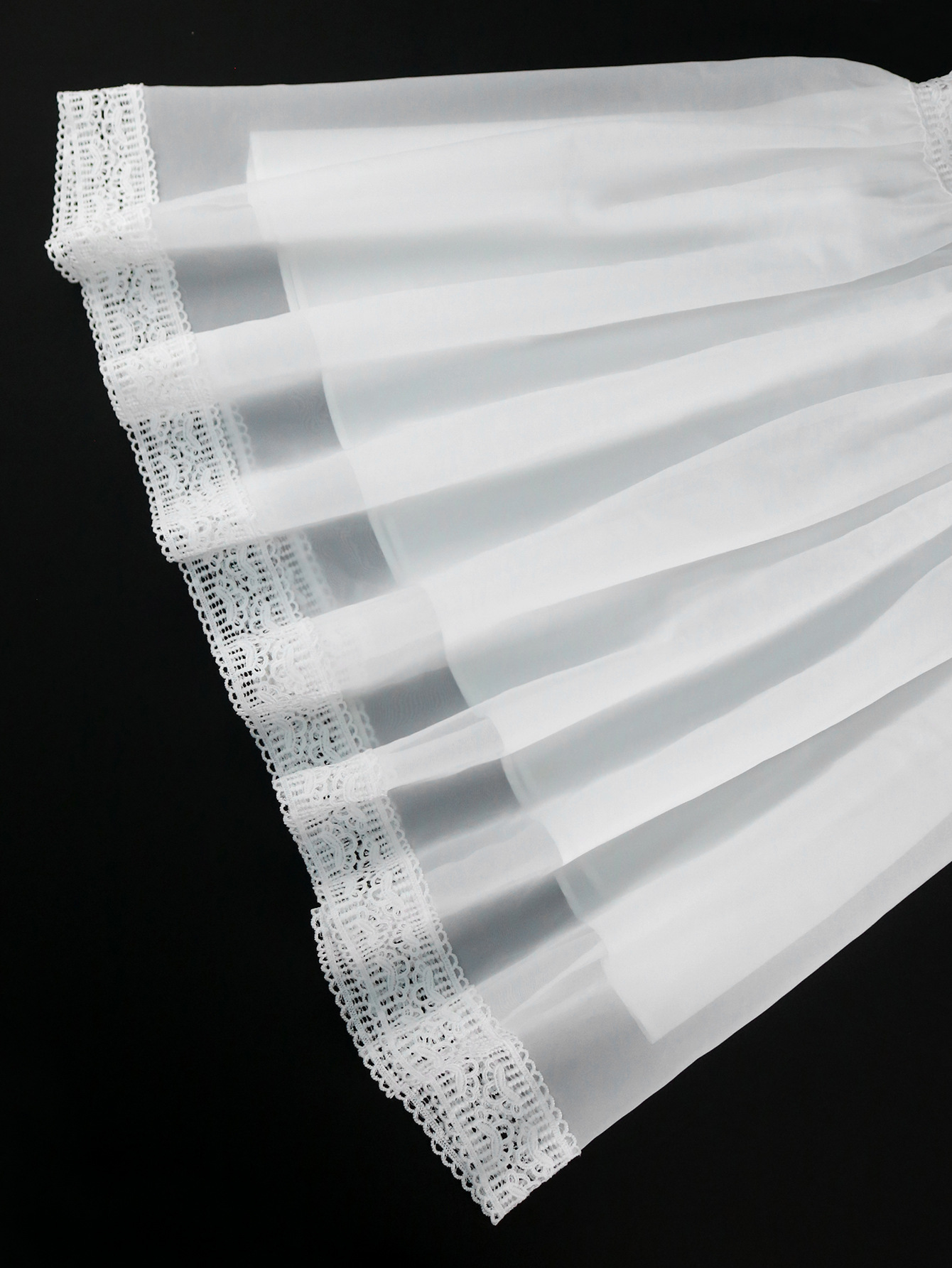 Plus Size Women Half-High Neck Lantern Sleeve Dress