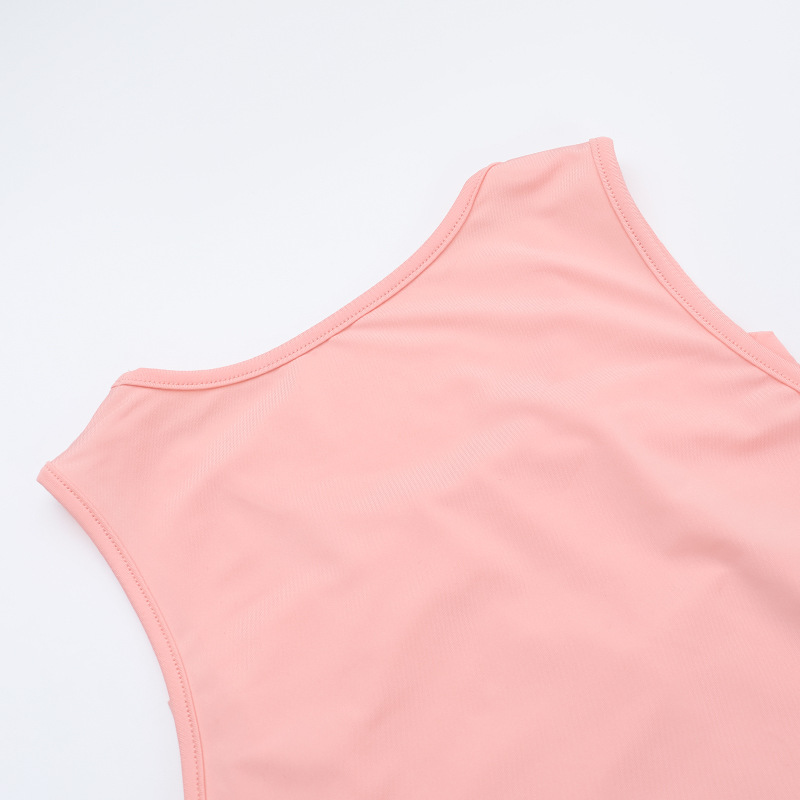 Women Spring Summer Sexy Gathered Ribbon Solid Dress