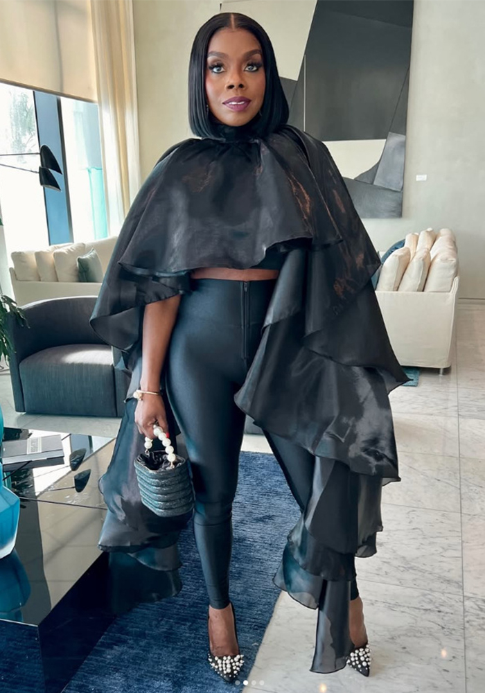 Women Sexy Casual Satin Cape Blouse