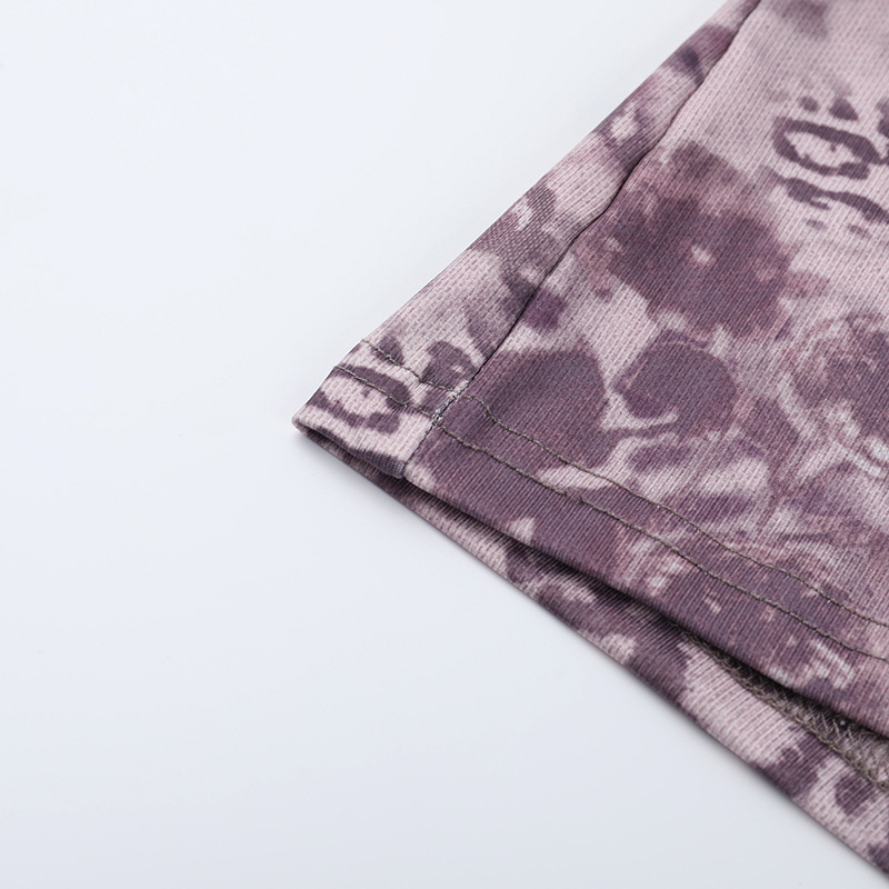 Women Sexy Summer Lace Print Strap Top