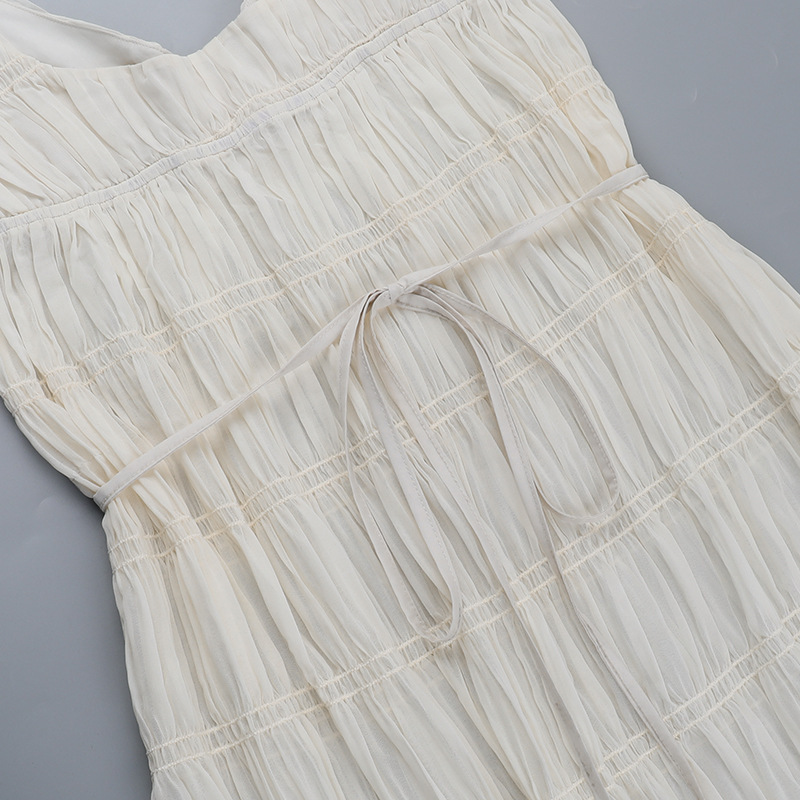 Women Spring Sexy V Neck Strap Dress