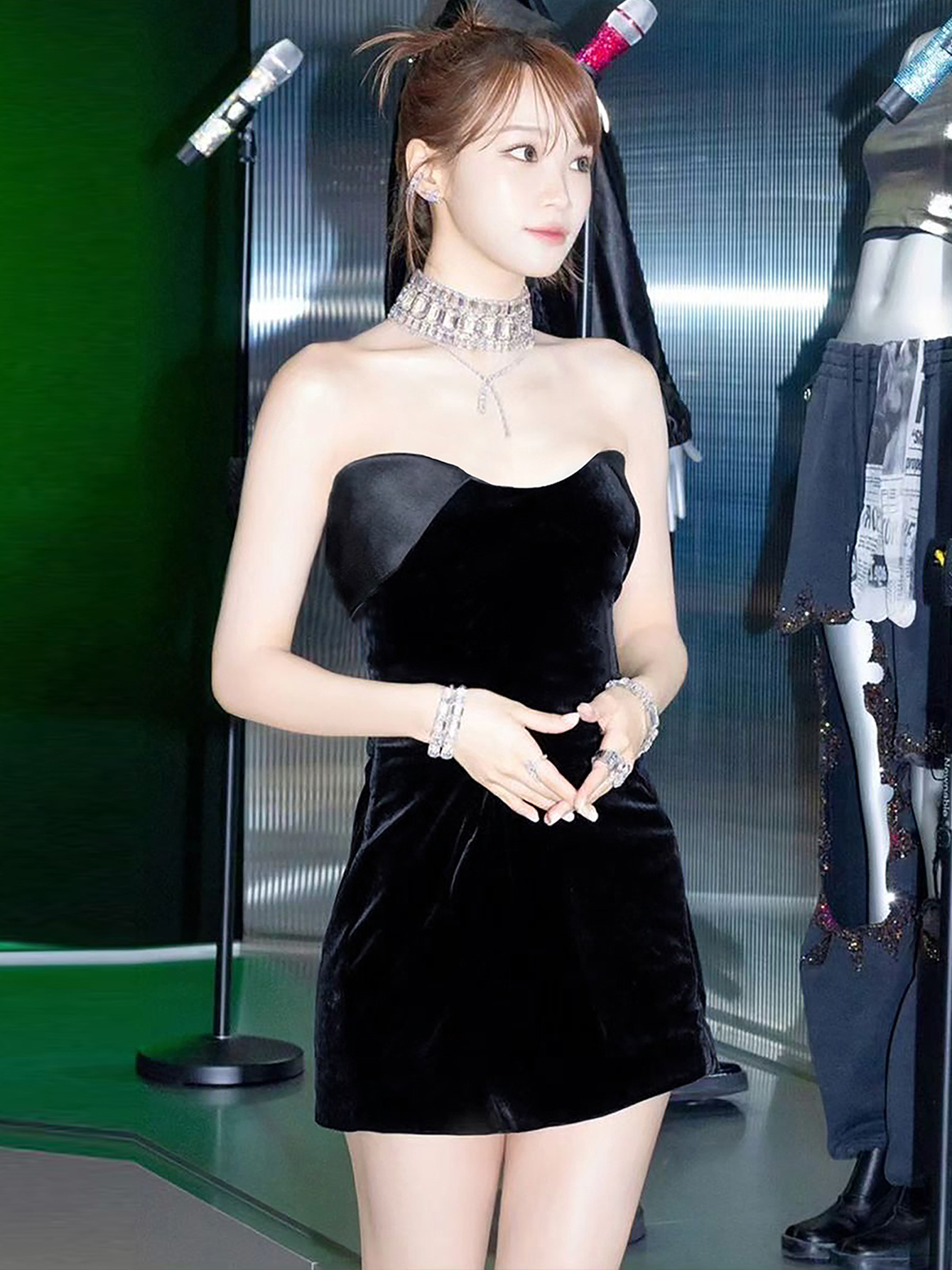 Women's Summer Sexy Strapless Solid Color Bodycon Dress