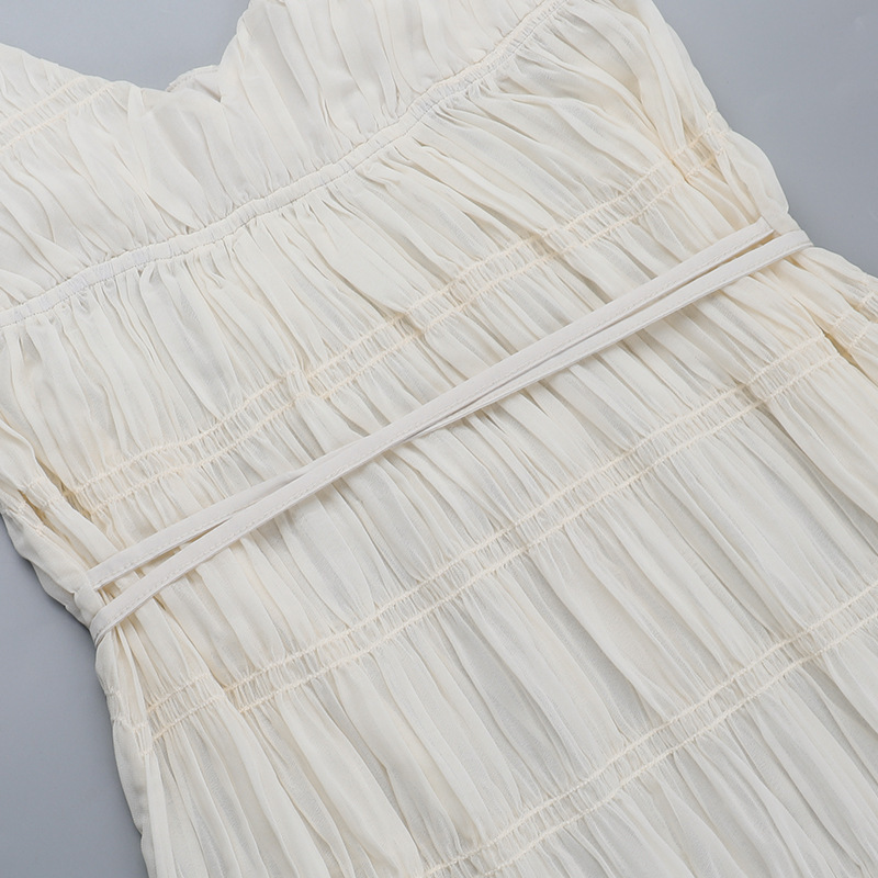 Women Spring Sexy V Neck Strap Dress