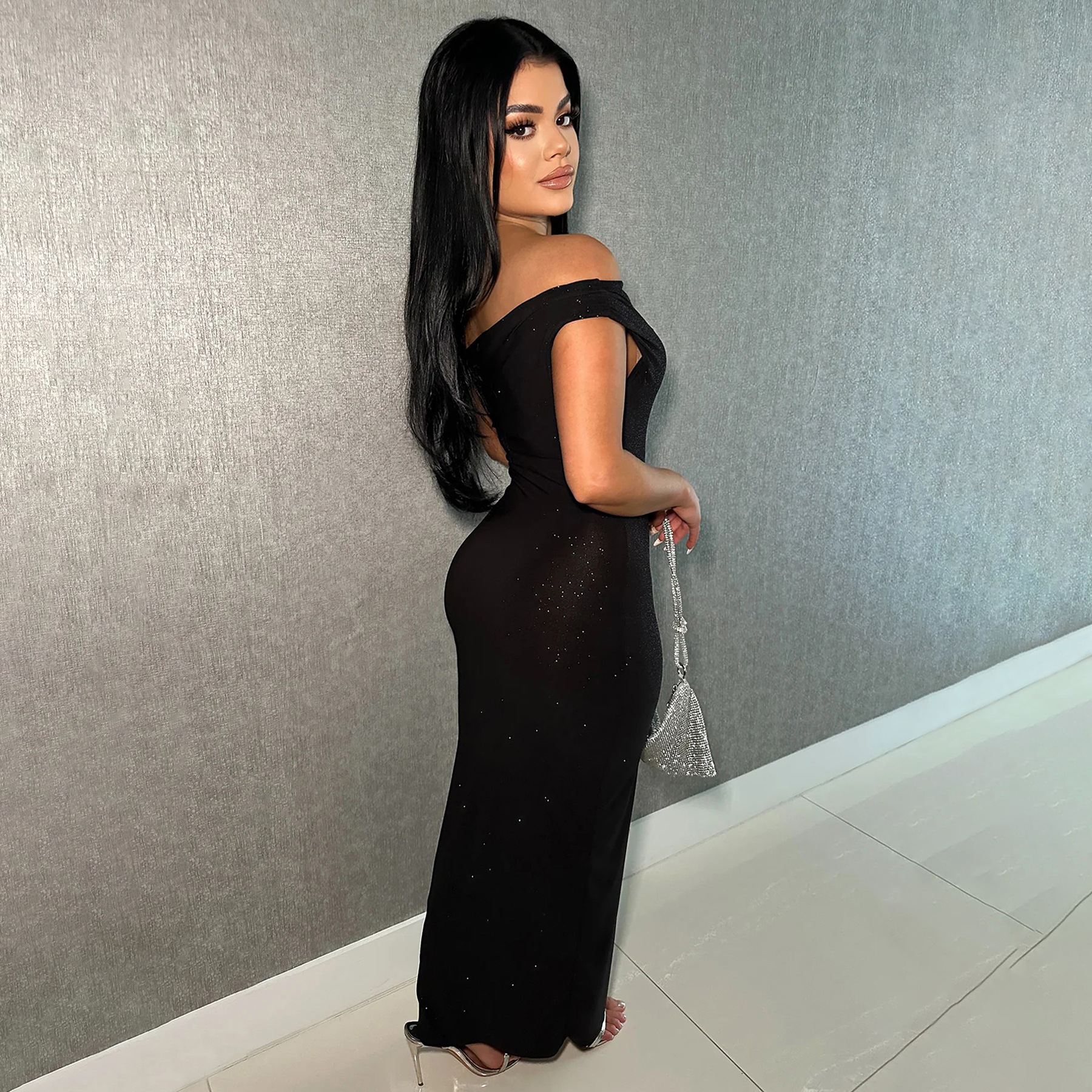 Fashionable Off-Shoulder Bodycon Dress for Women