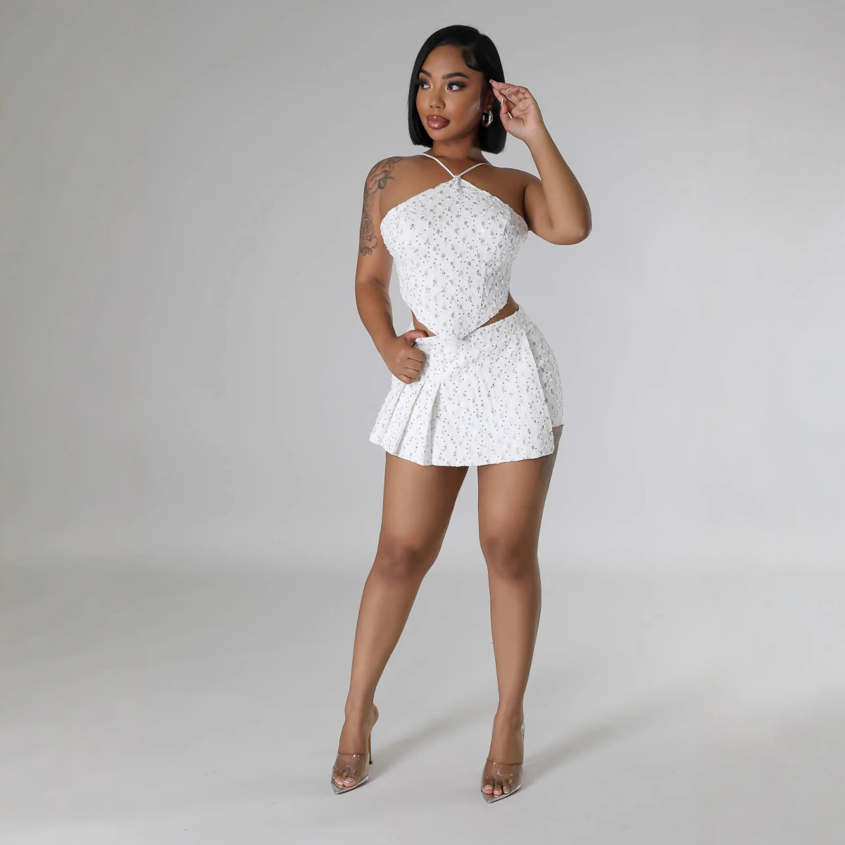 Women's Fashion Camisole and Shorts Set