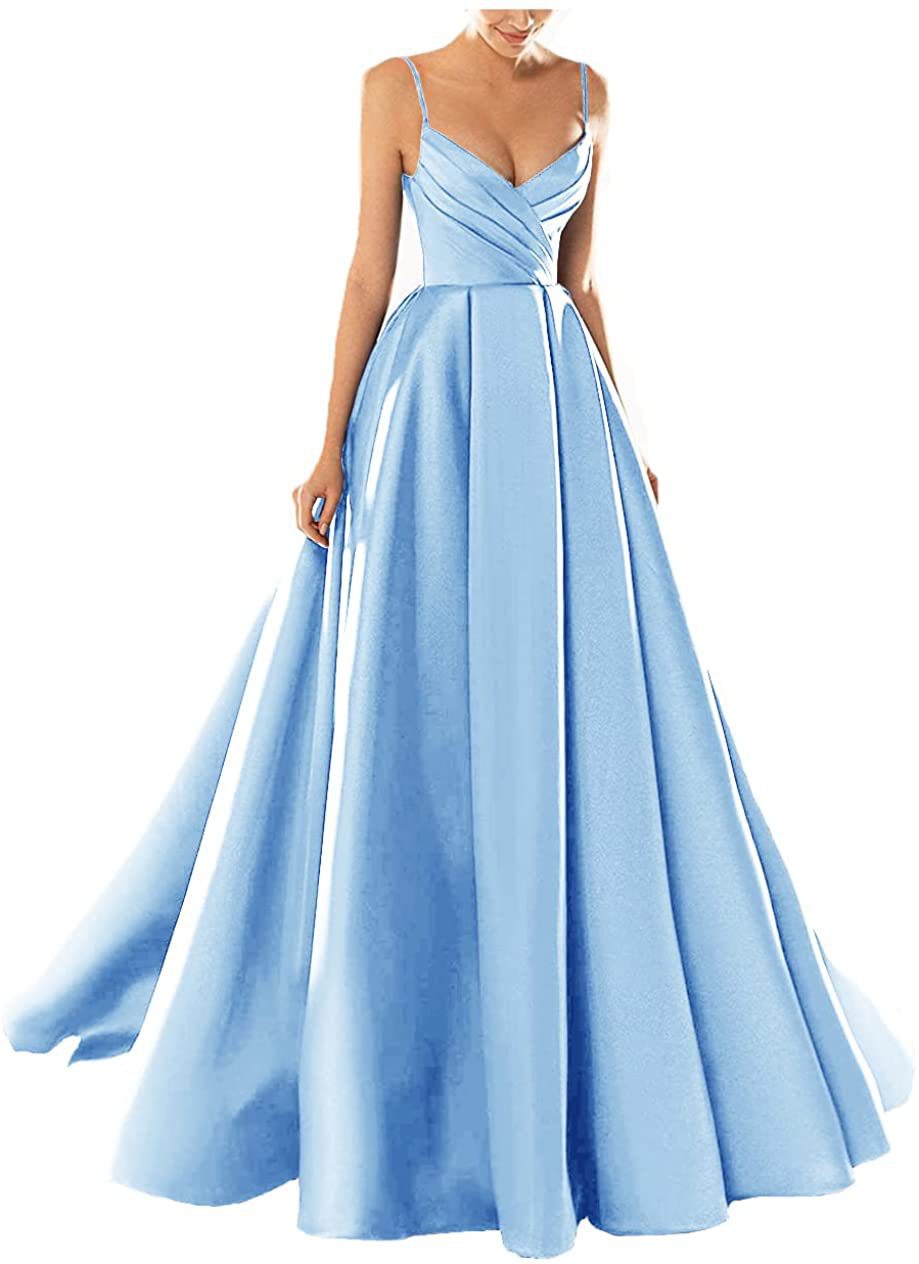 Women French Velvet Sequined Sexy V-Neck Strapless Evening Dress