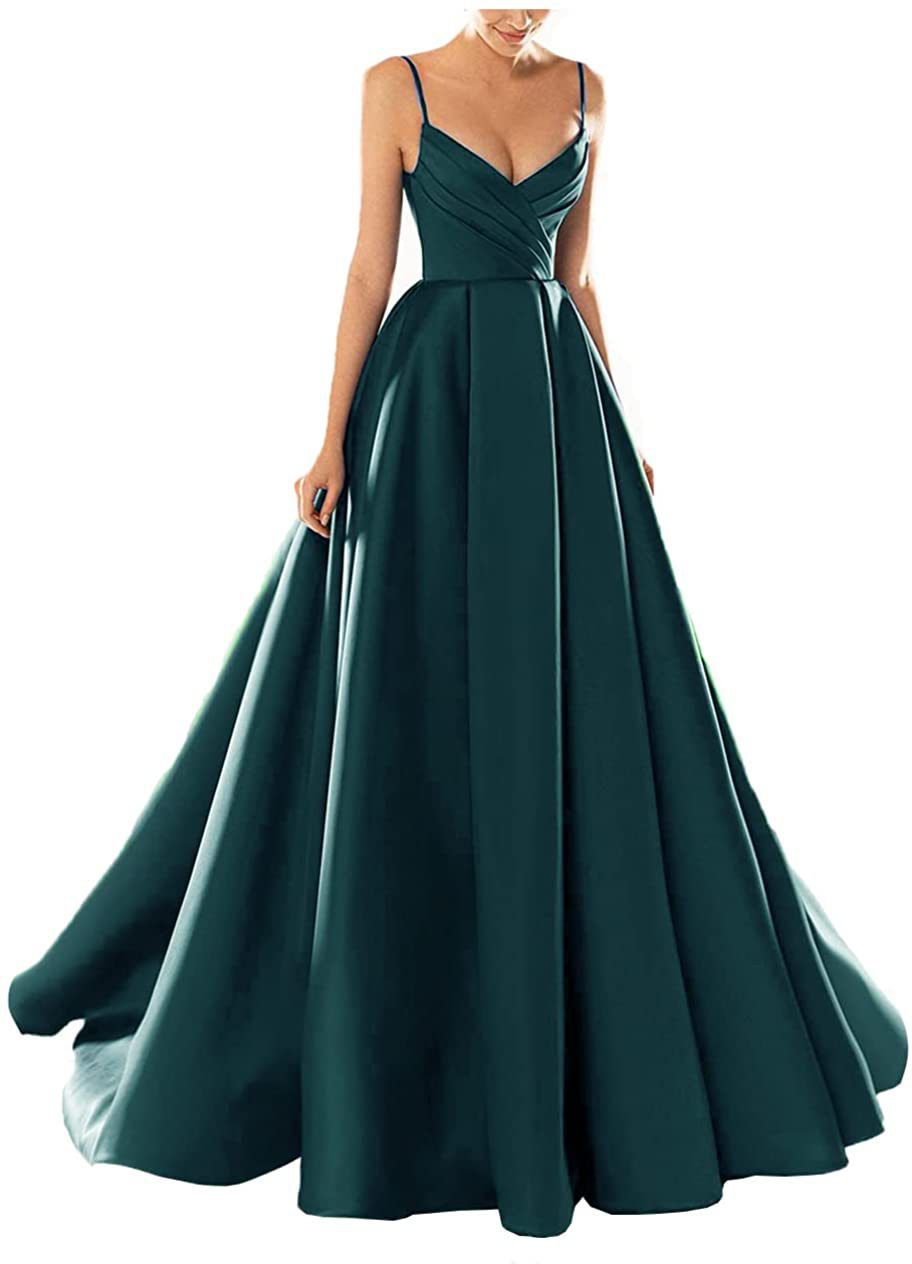 Women French Velvet Sequined Sexy V-Neck Strapless Evening Dress