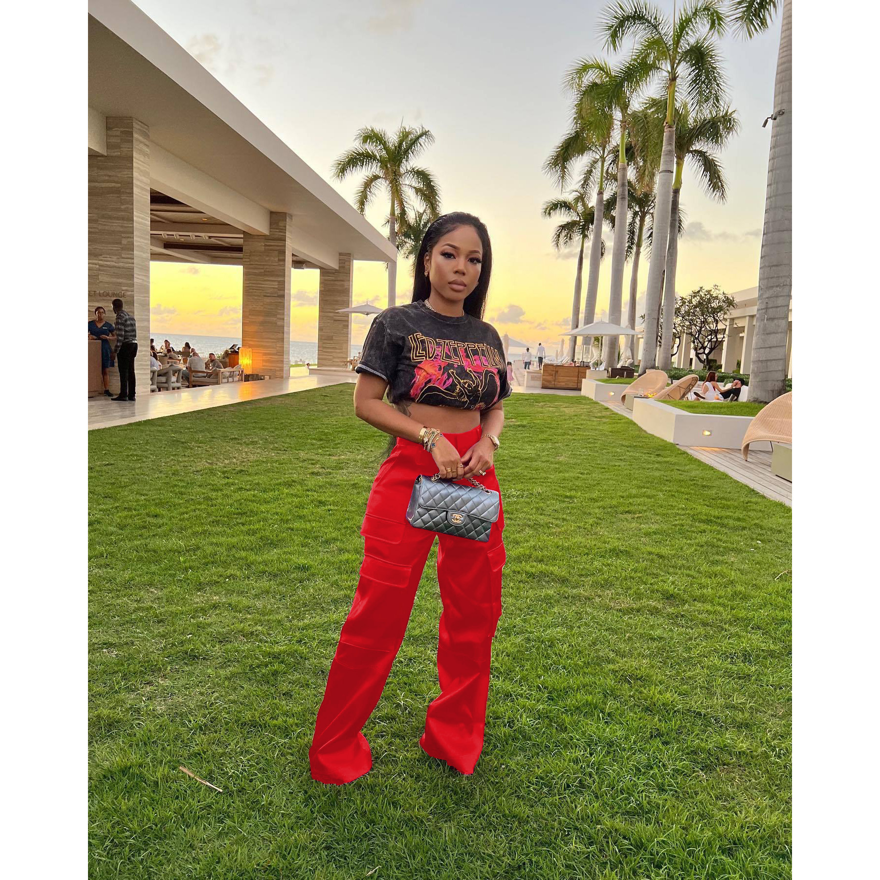 Women Casual Zipper Solid Pocket Zipper Trousers