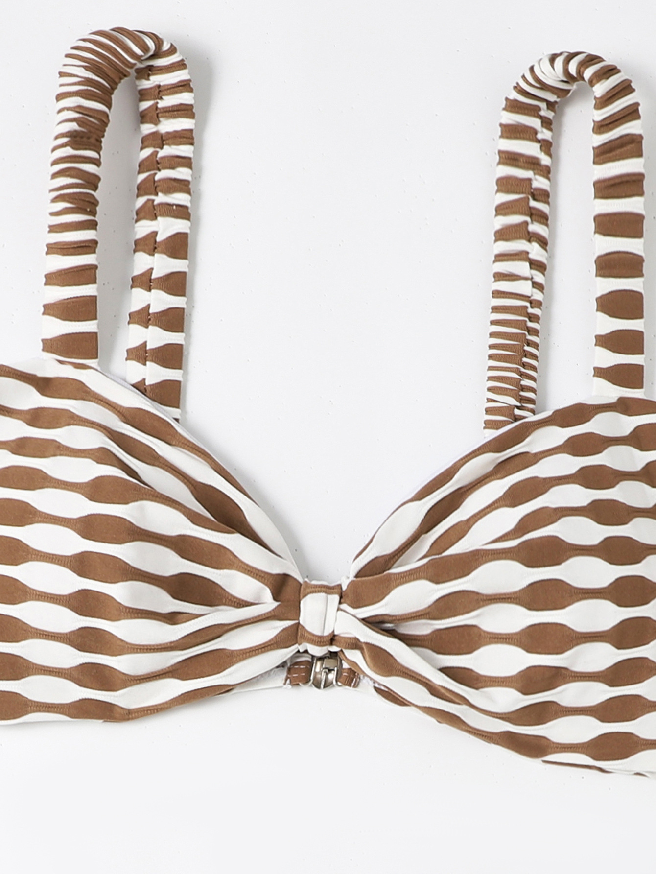 Sexy Striped Two-Piece Bikini Swimsuit for Women