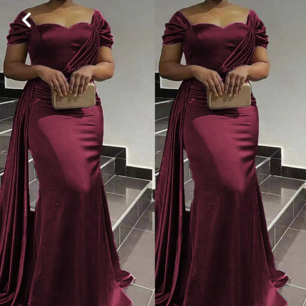 Solid Color Sexy Low-Back Slim Asymmetrical Long Dress