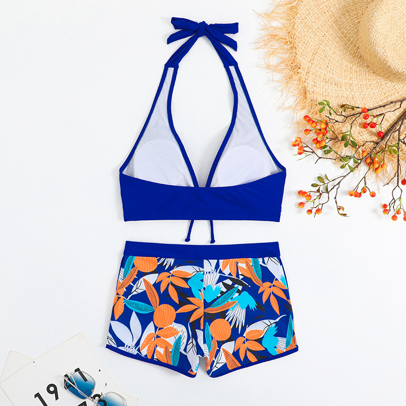 Sexy Printed Two-Piece Bikini Swimsuit for Women