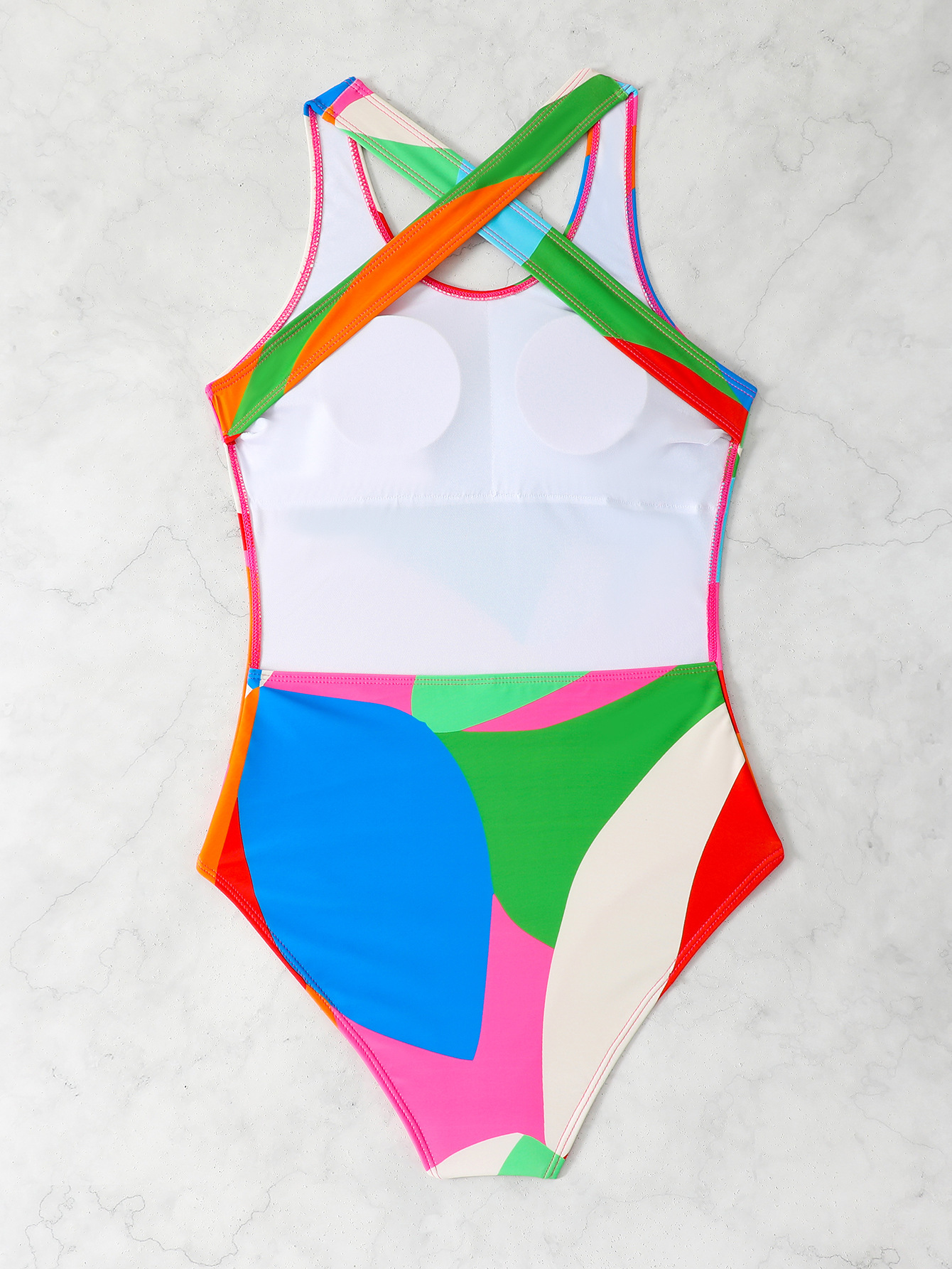 Sexy Printed One-Piece Swimsuit for Women