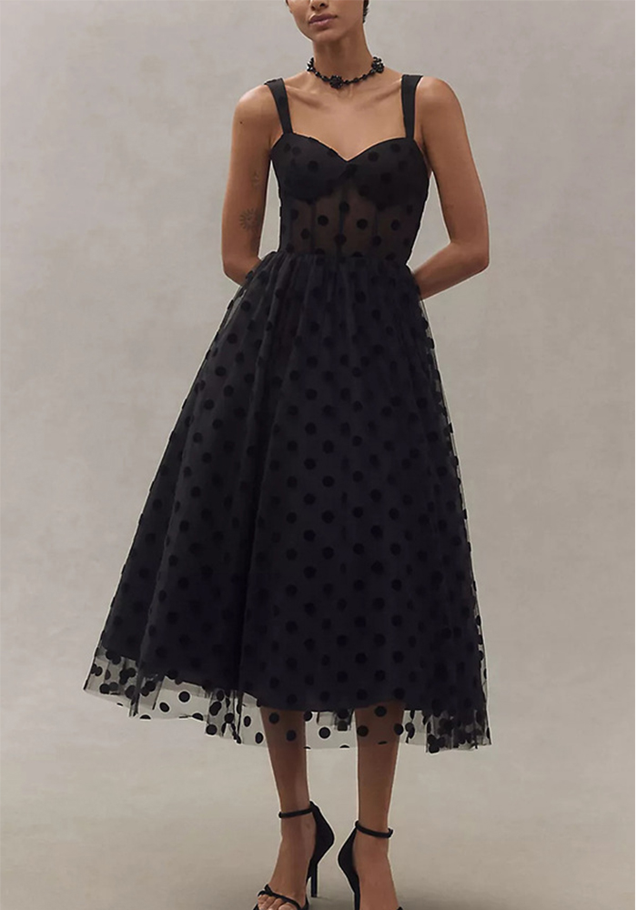 Sexy Mesh Zipper Gowns Casual Loose A-line Party Dress