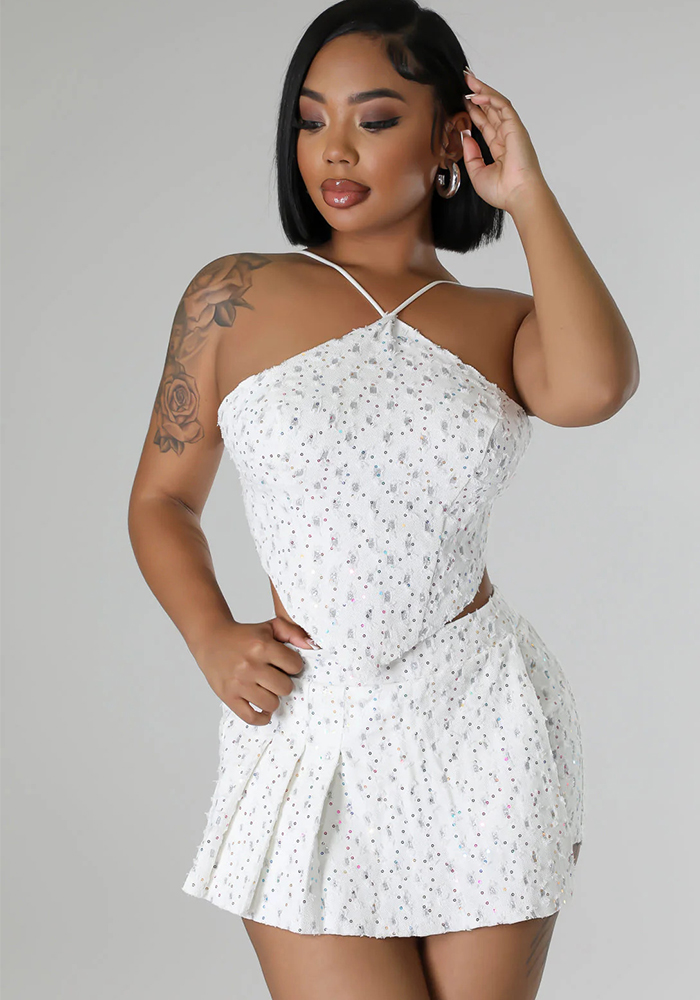 Women's Fashion Camisole and Shorts Set