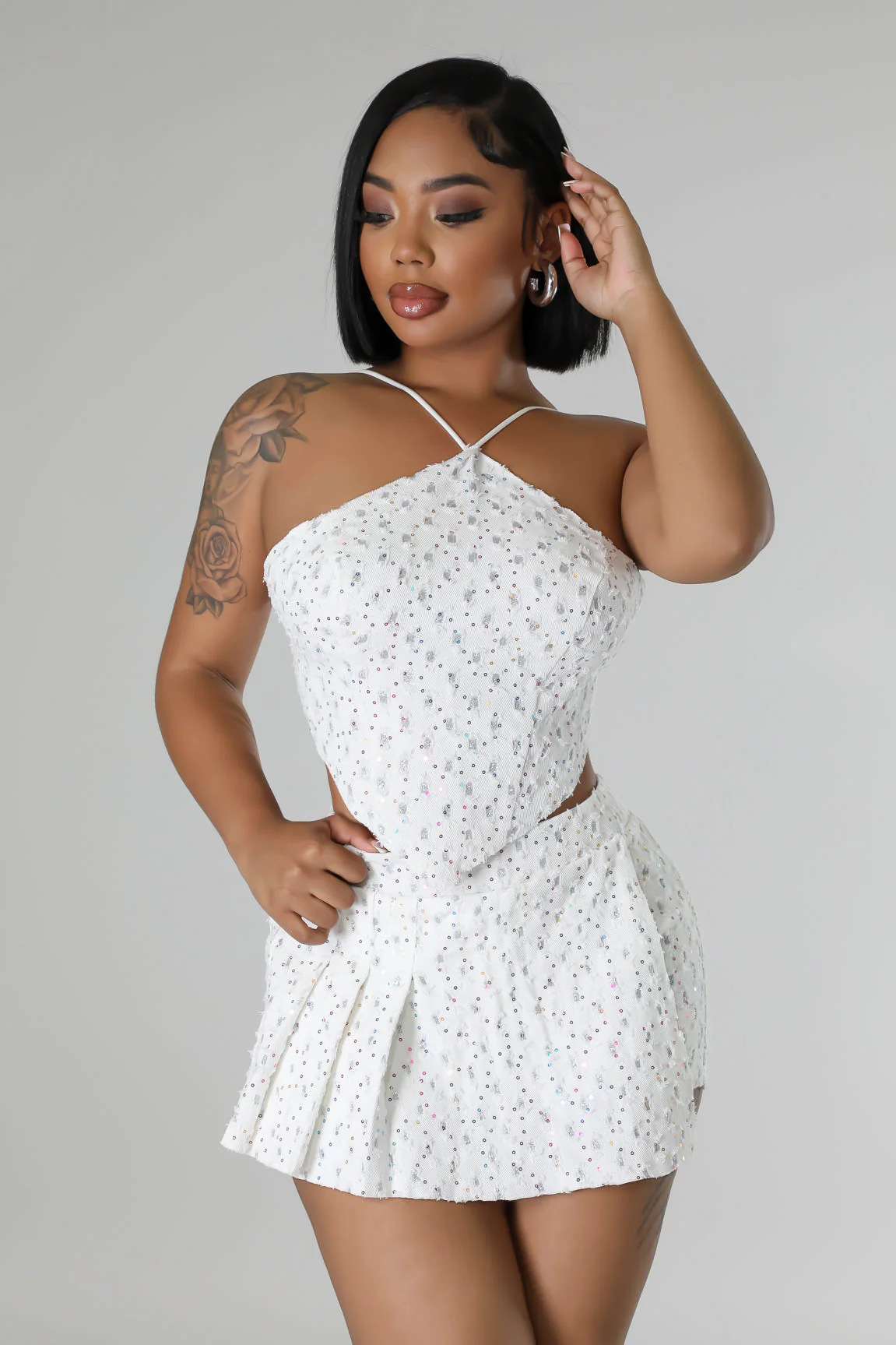 Women's Fashion Camisole and Shorts Set