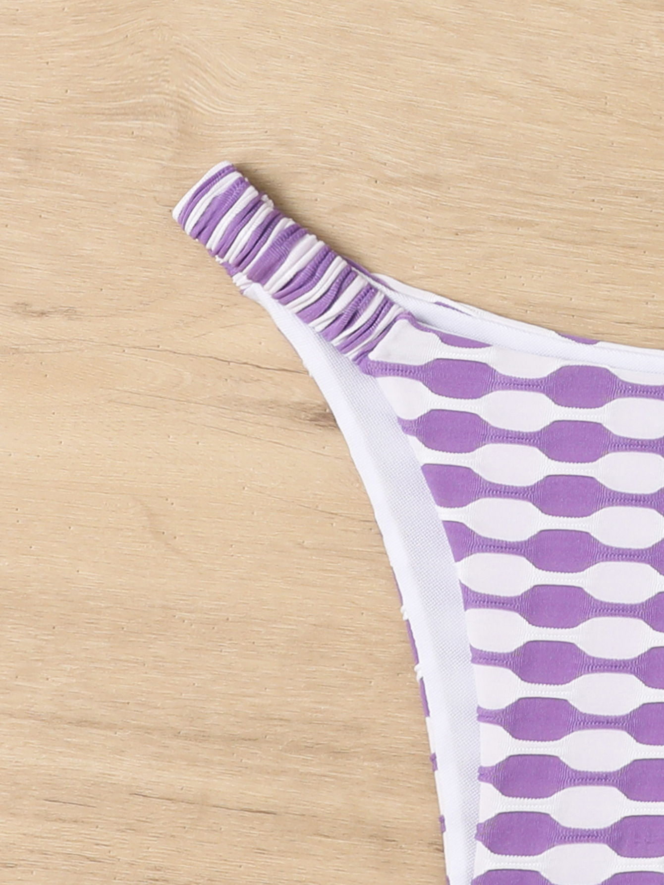 Sexy Striped Two-Piece Bikini Swimsuit for Women