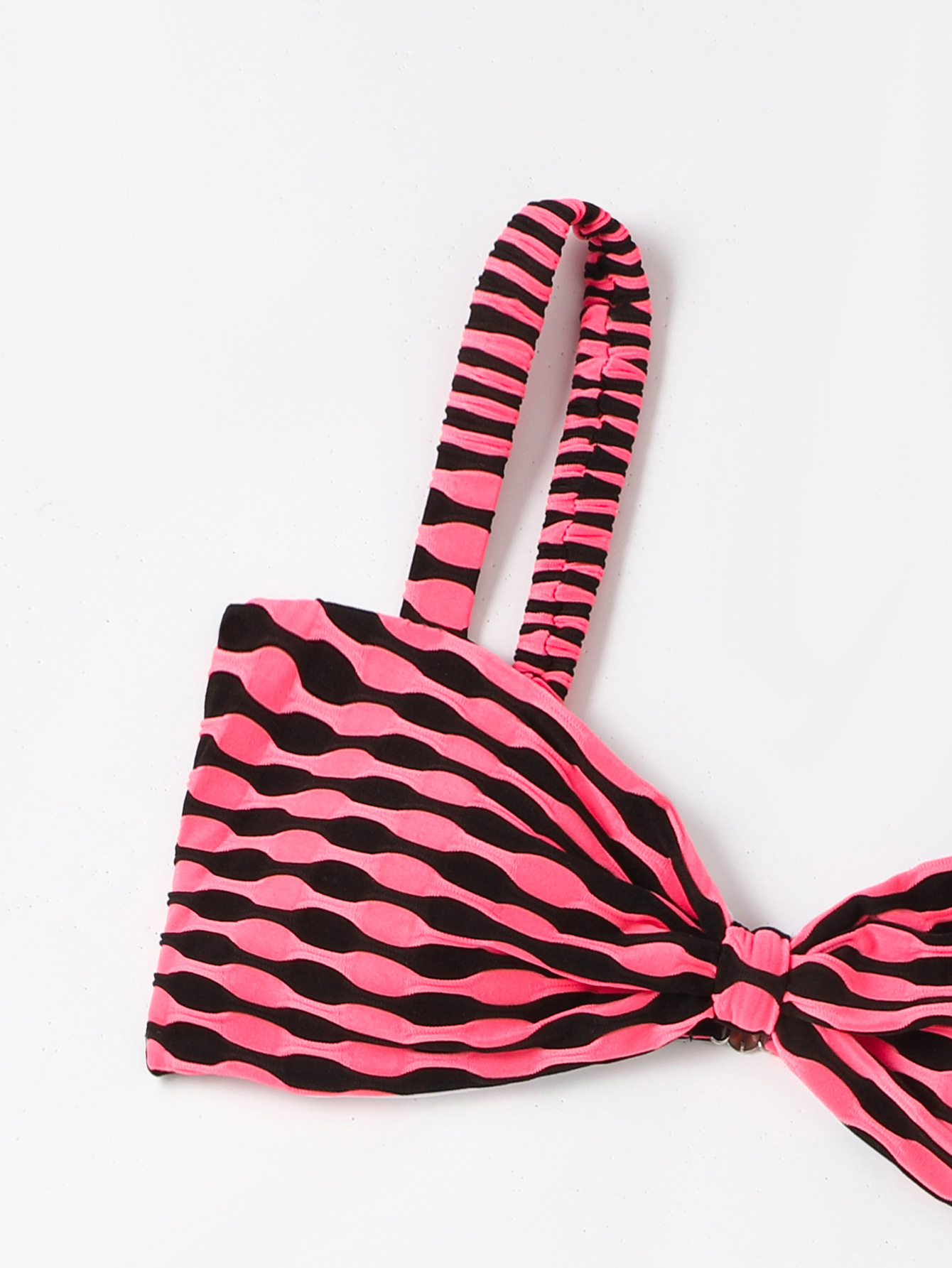 Sexy Striped Two-Piece Bikini Swimsuit for Women