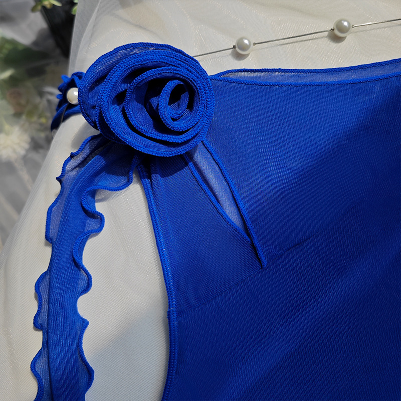 Summer Women's Floral Lace-Up Cut-Out Sexy Camisole Top