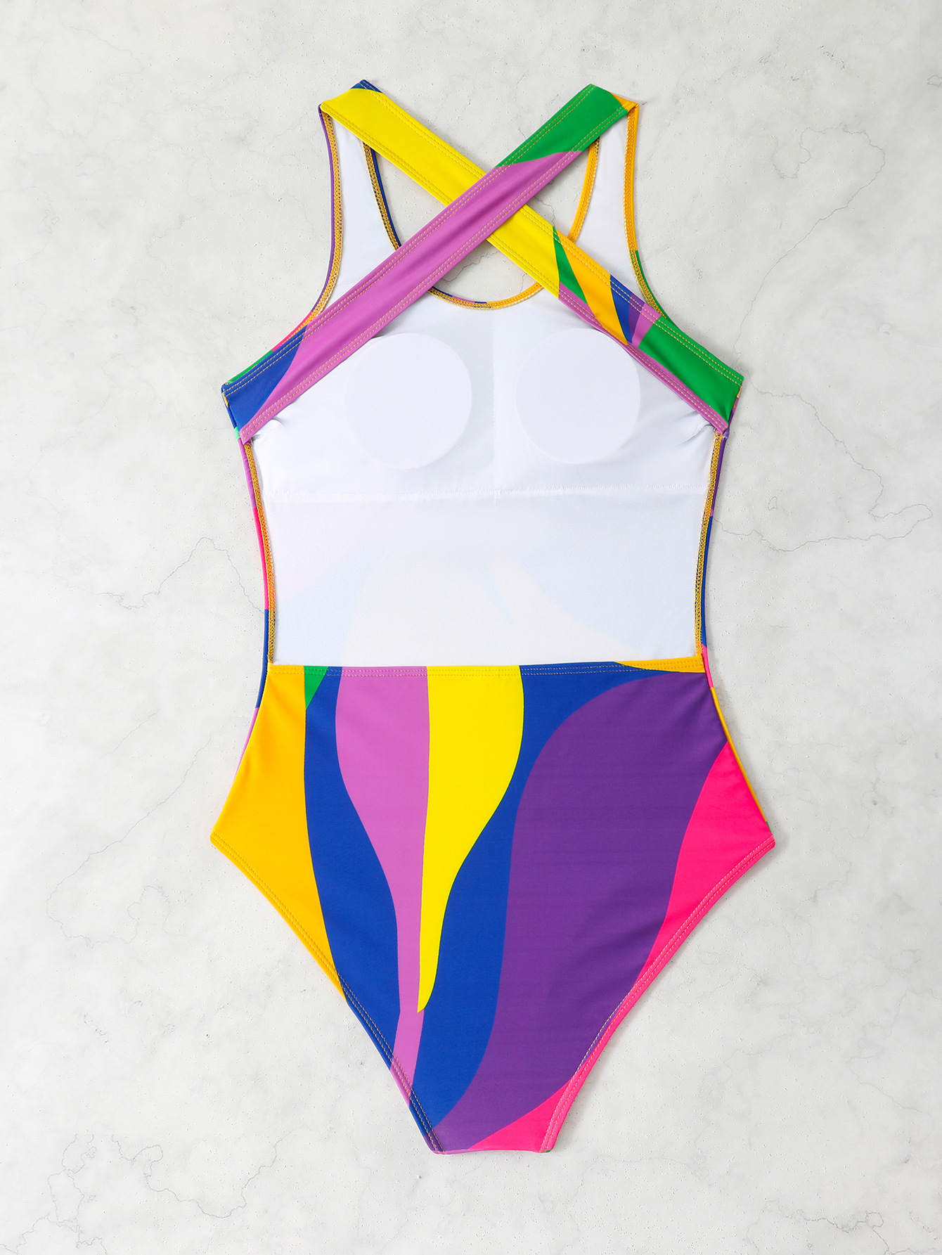 Sexy Printed One-Piece Swimsuit for Women