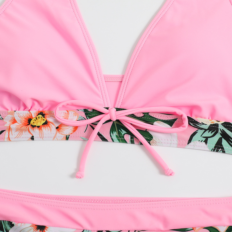 Sexy Printed Two-Piece Bikini Swimsuit for Women