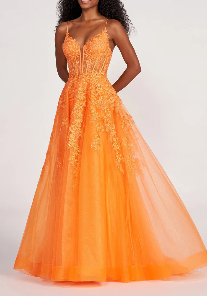 Women Strapless Lace Backless Sexy Evening Dress