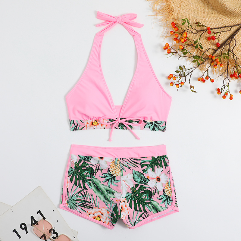 Sexy Printed Two-Piece Bikini Swimsuit for Women