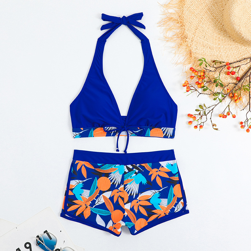 Sexy Printed Two-Piece Bikini Swimsuit for Women